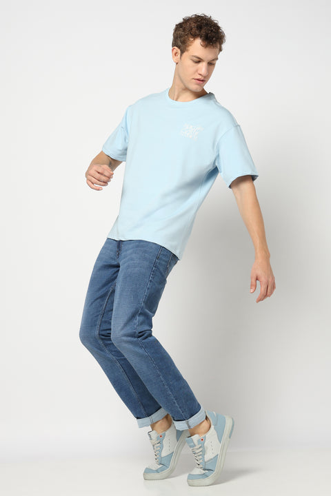 Mid Blue Slim Fit Denim