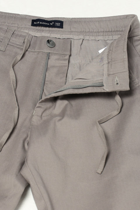 GREY TRAVELLER FIT TROUSER