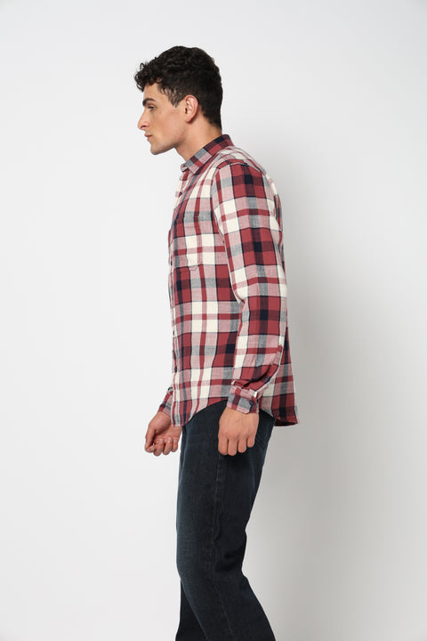 ESDRAN Check Shirt