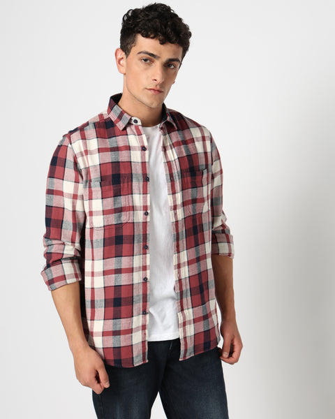ESDRAN Check Shirt