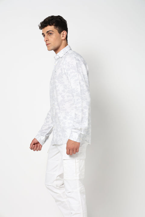 ALVAR Blue Long Sleeve Shirt