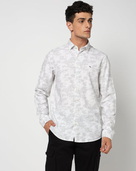 ALVAR Grey Long Sleeve Shirt