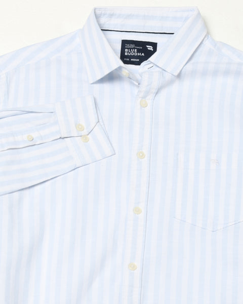 OREN Light Blue Striped Shirt