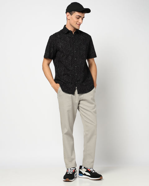 ZAYRE Black Printed Shirt