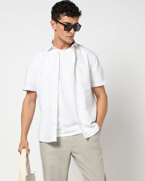 ZAREK Pink Floral Shirt