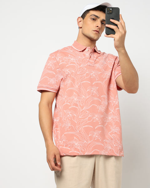 MIREN Printed POLO T-Shirt