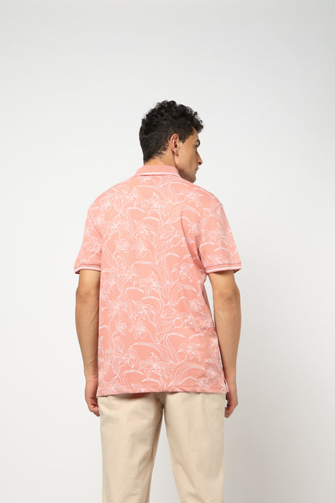 MIREN Printed POLO T-Shirt