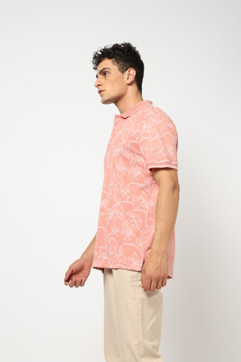 MIREN Printed POLO T-Shirt