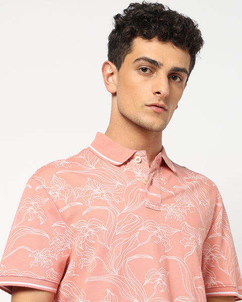 MIREN Printed POLO T-Shirt