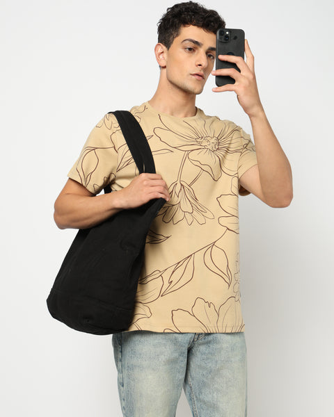 ELION Floral Printed T-Shirt