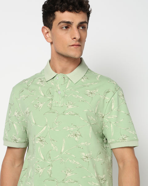 SOREN Printed POLO T-Shirt