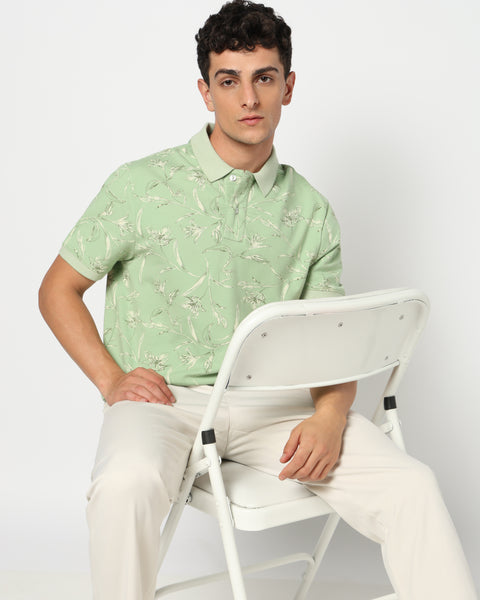 SOREN Printed POLO T-Shirt