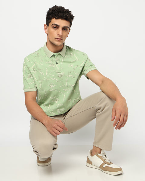 SOREN Printed POLO T-Shirt