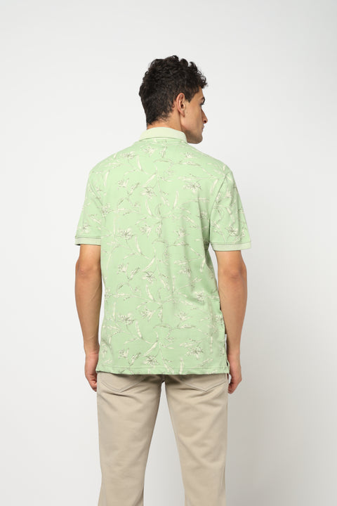 SOREN Printed POLO T-Shirt