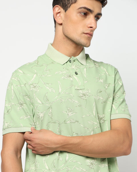 SOREN Printed POLO T-Shirt