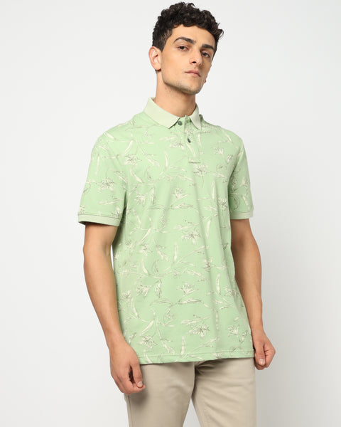 SOREN Printed POLO T-Shirt