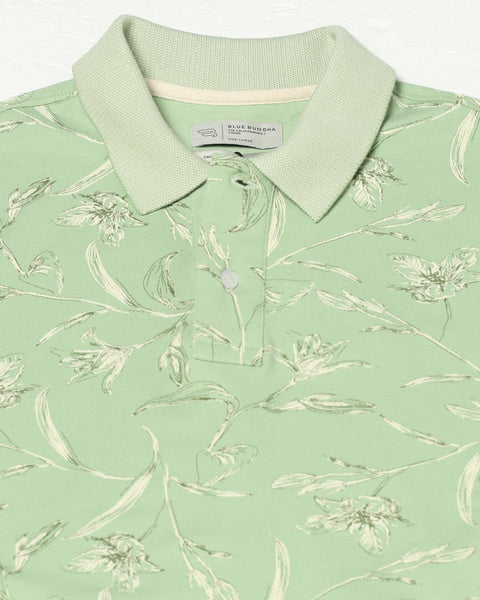 SOREN Printed POLO T-Shirt