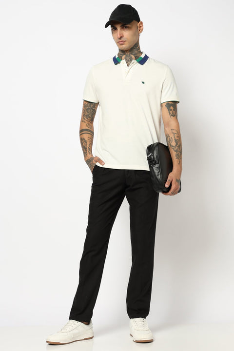BLACK REALXED FIT TRAVELLER PANTS - Trousers - 250740725