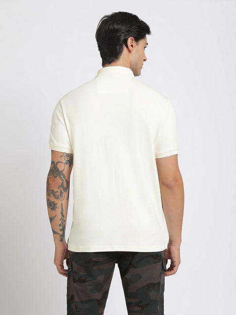Chalk Polo Cotton T-Shirt - T-Shirt - 231231177