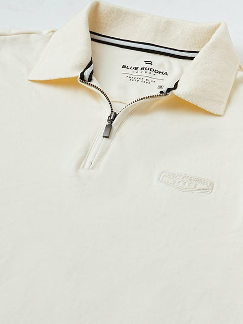 Chalk Polo Cotton T-Shirt - T-Shirt - 231231177