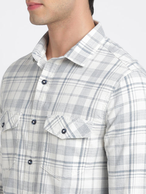 Checks Double Pocket Shirt - Shirt - 240427655