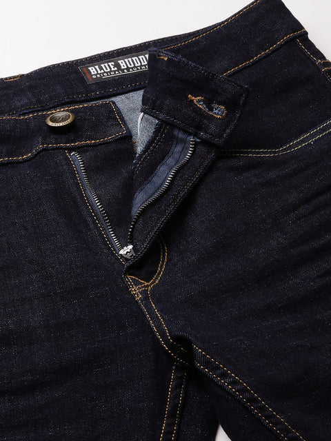 Dark Blue Ankle Fit Jeans - Jeans - 230610466