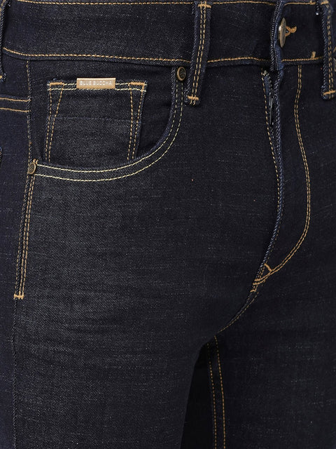 Dark Blue Ankle Fit Jeans - Jeans - 230610466