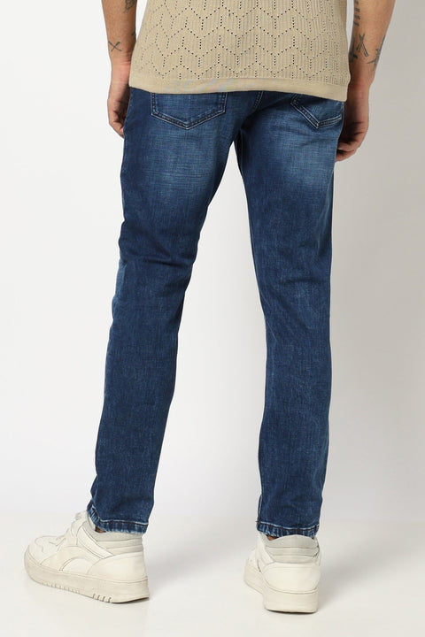 DARK BLUE MENS ANKLE FIT DENIM - Jeans - 250810514