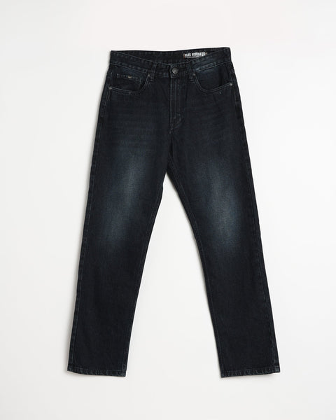Dark Blue Regular Fit Jeans - Jeans - 240210116