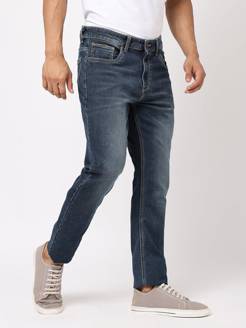 Dark Blue Skinny Fit Jeans - Jeans - 230310213