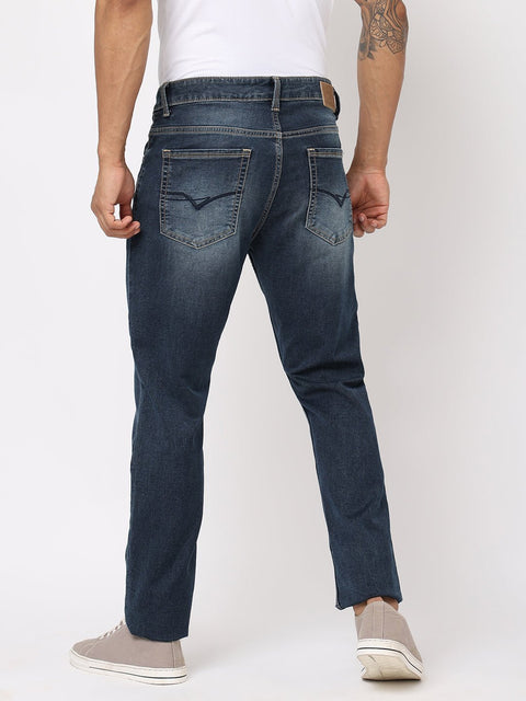 Dark Blue Skinny Fit Jeans - Jeans - 230310213