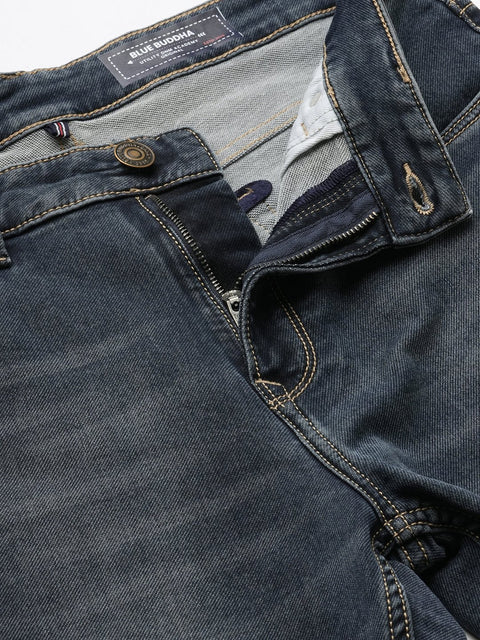 Dark Blue Skinny Fit Jeans - Jeans - 230310213