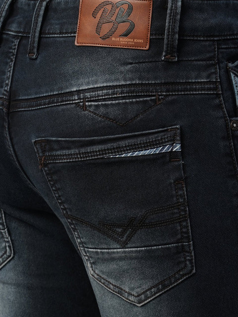 Dark Blue Skinny Fit Jeans - Jeans - 230410243