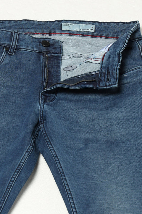 DARK BLUE STRAIGHT FIT MENS DENIM - Jeans - 250710439