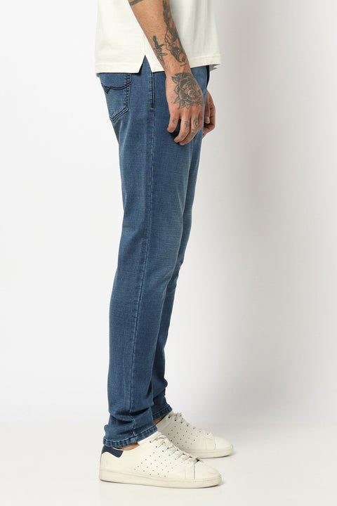DARK BLUE STRAIGHT FIT MENS DENIM - Jeans - 250710439