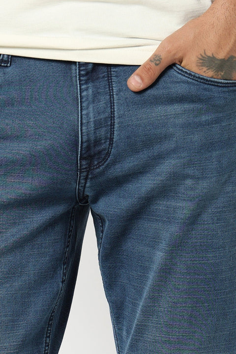 DARK BLUE STRAIGHT FIT MENS DENIM - Jeans - 250710439