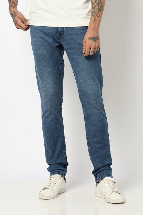 DARK BLUE STRAIGHT FIT MENS DENIM - Jeans - 250710439