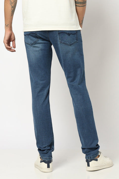 DARK BLUE STRAIGHT FIT MENS DENIM - Jeans - 250710439
