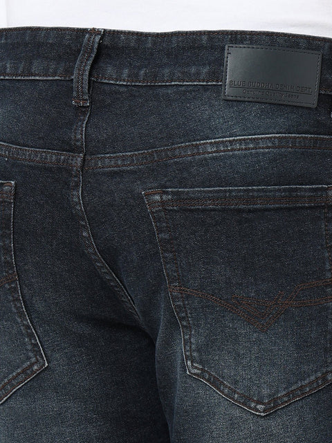 Dark Blue whiskered Jeans - Jeans - 230510446