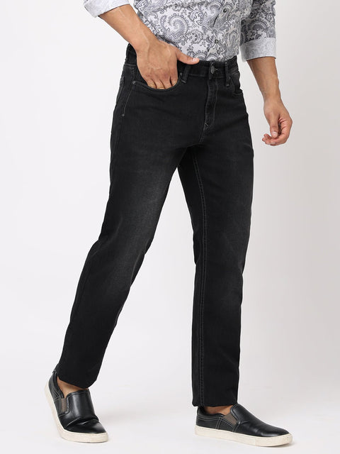 Dark Grey Slim Fit Jeans - Jeans - 230610456