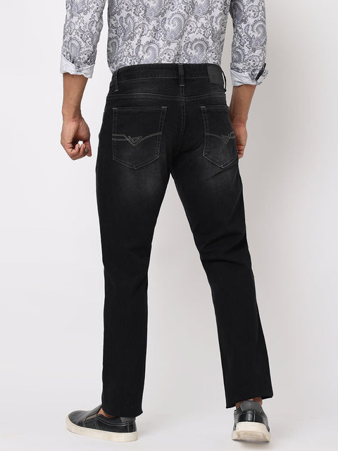 Dark Grey Slim Fit Jeans - Jeans - 230610456