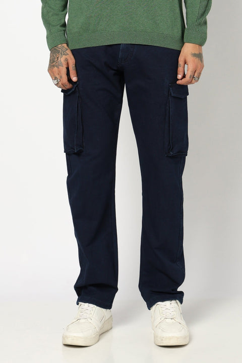 DEEP BLUE RELAXED FIT MENS JEANS - Jeans - 250310026