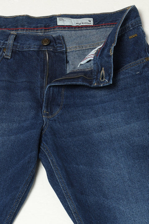 Deep Blue Relaxed Jeans - Jeans - 250410093