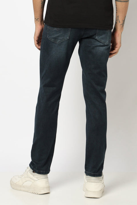 DEEP BLUE SLIM FIT MENS JEANS - Jeans - 250410073