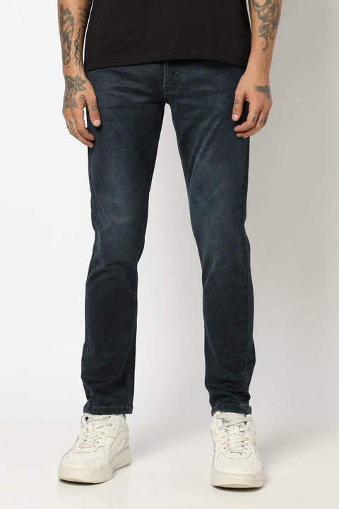 DEEP BLUE SLIM FIT MENS JEANS - Jeans - 250410073