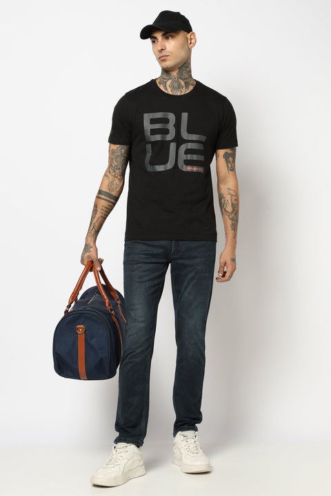 DEEP BLUE SLIM FIT MENS JEANS - Jeans - 250410073