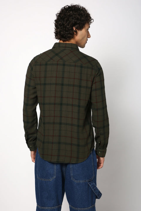 Double Pocket Checks Shirt - Shirt - 2412302394