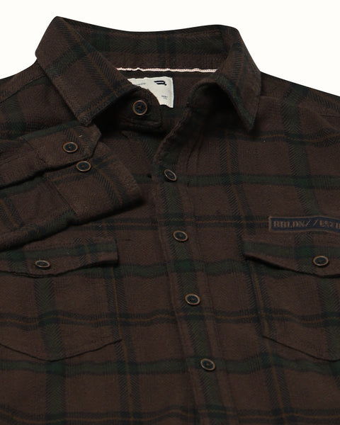 DRENOR Checked Shirt - Shirt - 241029547