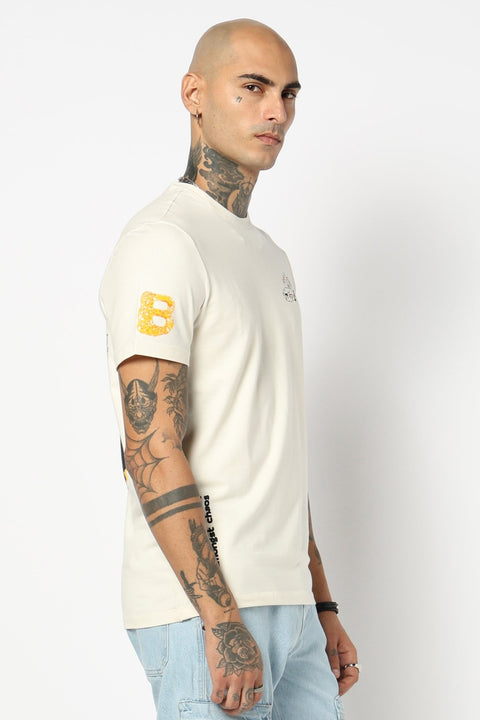 ECRU GRAPHIC PRINTED TEE - T Shirt - 2503301164