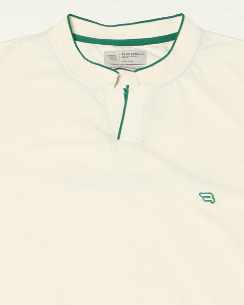 ELION Band Collar T Shirt - T-Shirt - 2411301036